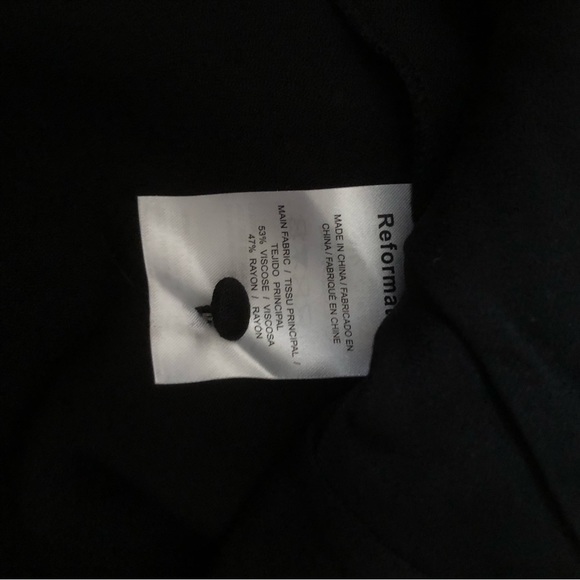 Reformation Cristina Top - Black - Picture 6 of 7